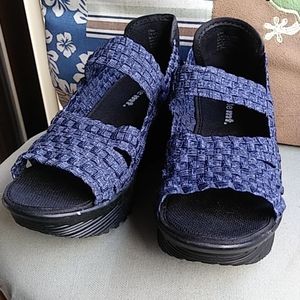 Shoes knotten cloth white mt.